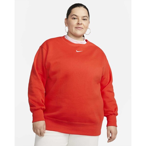 Damska bluza dresowa o luźnym kroju (duże rozmiary) Nike Sportswear Phoenix Fleece DV4976-633
