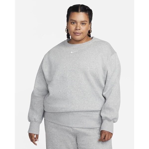 Damska bluza dresowa o luźnym kroju (duże rozmiary) Nike Sportswear Phoenix Fleece DV4976-063