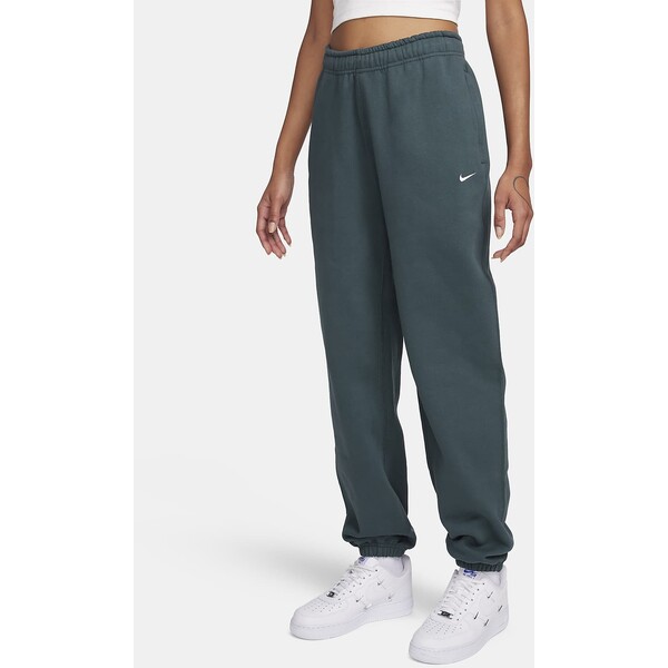 Damskie spodnie z dzianiny Nike Solo Swoosh CW5565-328