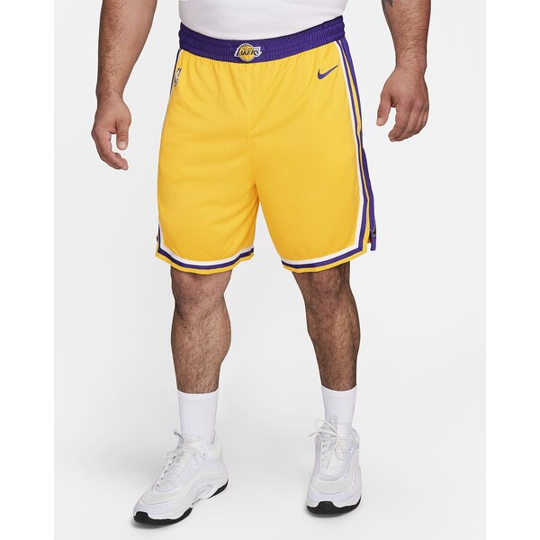 Męskie spodenki Nike NBA Swingman Los Angeles Lakers Icon Edition AJ5617-728