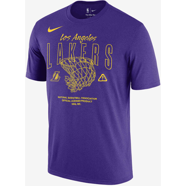 T-shirt męski Nike NBA Los Angeles Lakers Courtside Max90