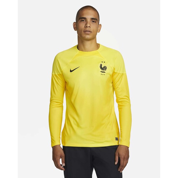 Męska koszulka piłkarska Nike Dri-FIT FFF Stadium Goalkeeper 2022/23