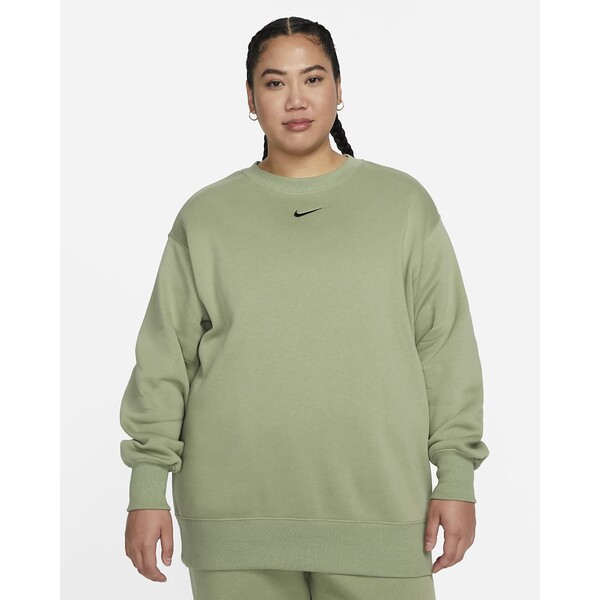 Damska bluza dresowa o luźnym kroju (duże rozmiary) Nike Sportswear Phoenix Fleece DV4976-386