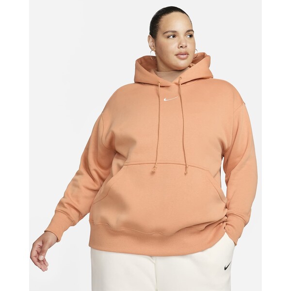 Damska bluza z kapturem o kroju oversize (duże rozmiary) Nike Sportswear Phoenix Fleece DV4984-225