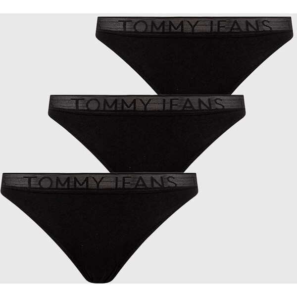 Tommy Jeans stringi 3-pack UW0UW04711