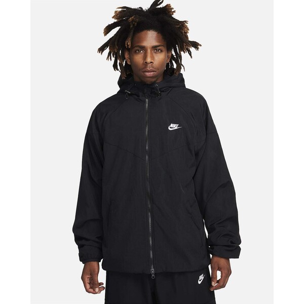 Męska luźna kurtka z kapturem Nike Sportswear Windrunner FB8618-010