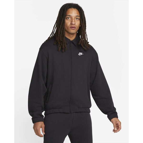 Męska kurtka harringtonka Nike Club Fleece DX0539-010