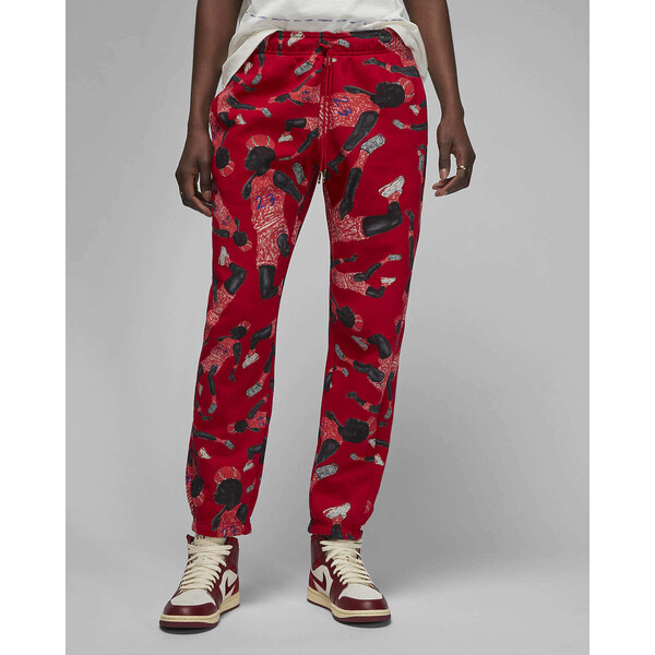 Nike Damskie spodnie z dzianiny Brooklyn Jordan Artist Series by Parker Duncan DX0405-687
