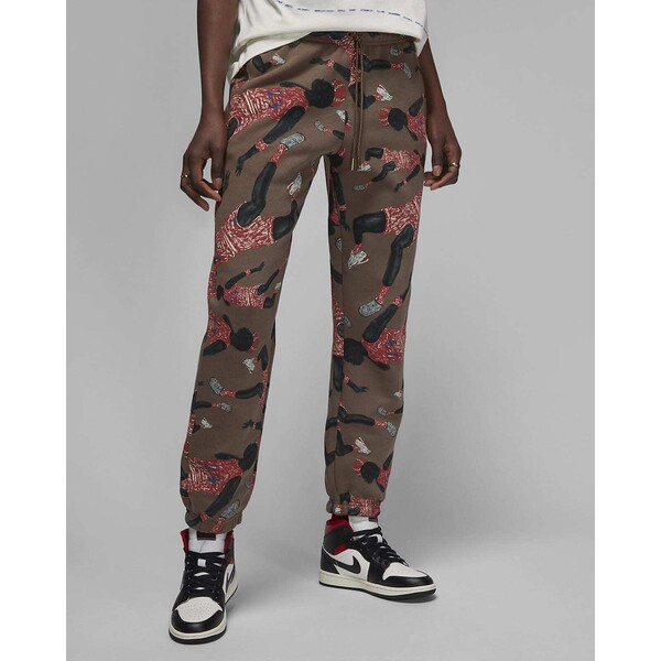 Nike Damskie spodnie z dzianiny Brooklyn Jordan Artist Series by Parker Duncan DX0405-274