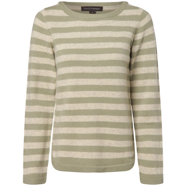 Franco Callegari Damski sweter z wełny merino 655561-0001