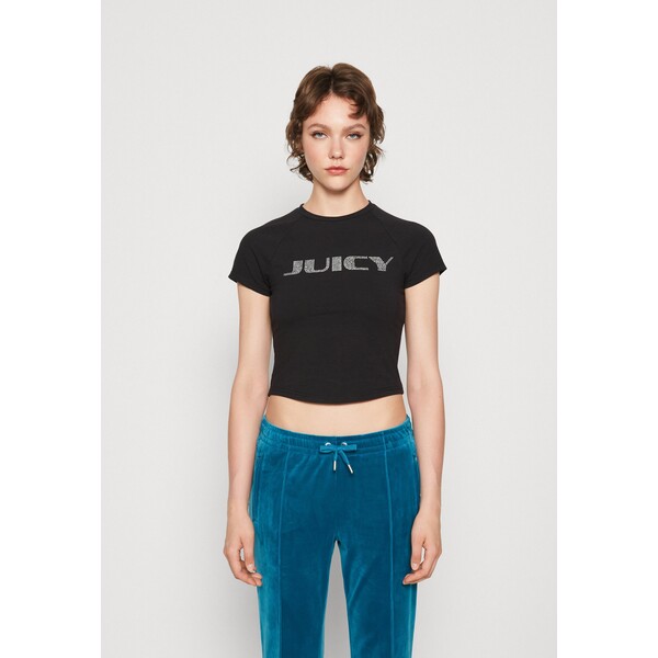 Juicy Couture T-shirt z nadrukiem JU721D033-Q11