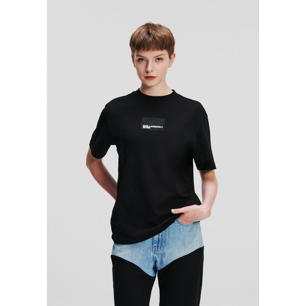 Karl Lagerfeld Jeans T-shirt z nadrukiem K3W21D00Y-Q11