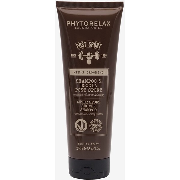 Phytorelax MEN'S GROOMING AFTER SPORT SHOWER SHAMPOO WITH GUARANA & GINSENG EXTRACTS VEGAN & NATURAL Szampon PHI32G001-S11