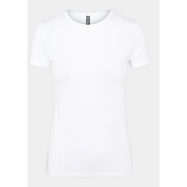 Pieces T-Shirt Irene 17082526 Biały Slim Fit