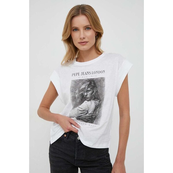 Pepe Jeans t-shirt bawełniany PL505668.800
