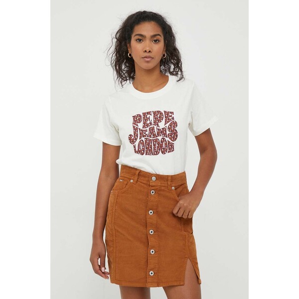 Pepe Jeans t-shirt bawełniany Claritza PL505687.808