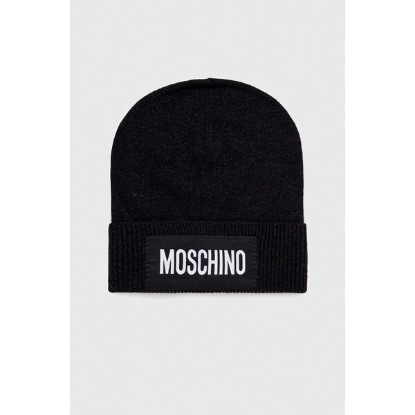 Moschino czapka kaszmirowa M5737.60094