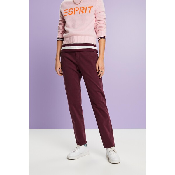 Esprit Spodnie z diagonalu, fason slim fit 113EE1B304_600