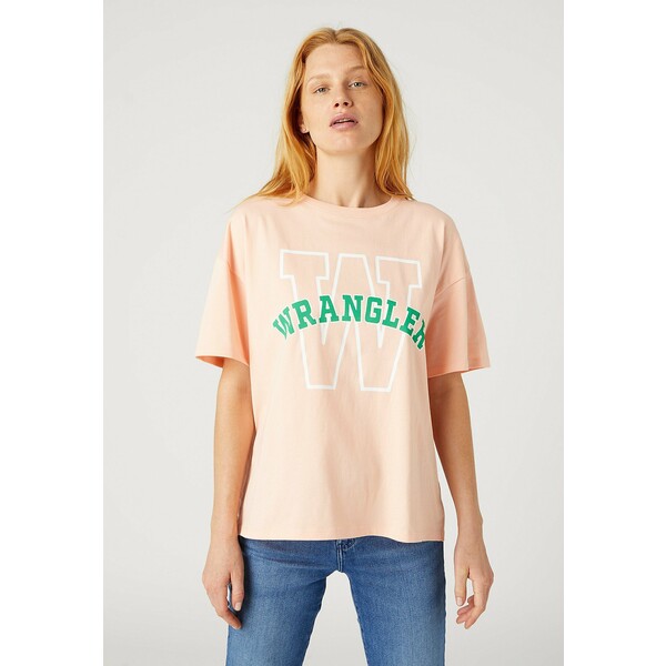 Wrangler GIRLFRIEND T-shirt z nadrukiem WR121D06I-I11