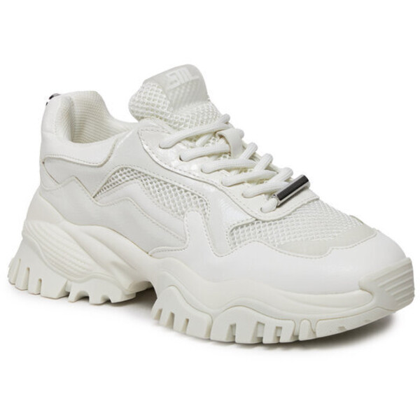 Steve Madden Sneakersy Tailgate Sneaker SM11002661 SM11002661-002 Biały