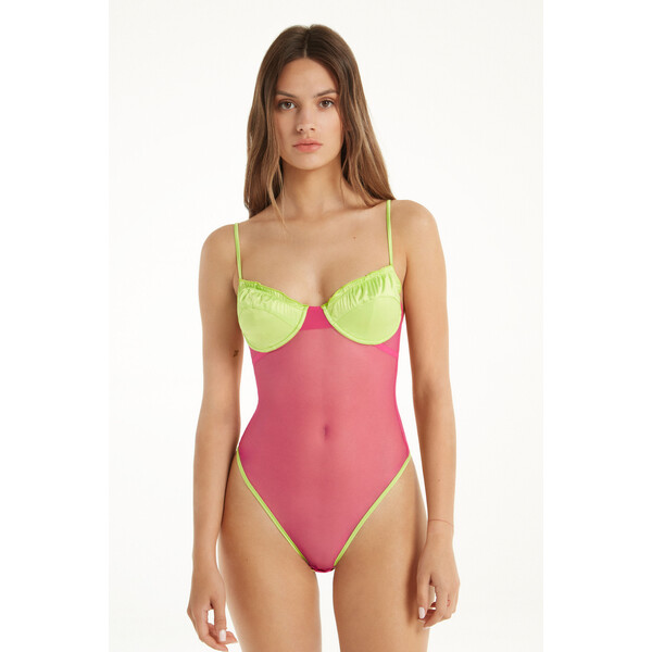 Tezenis Body Balkonetka Colorful Tulle 1BC1639