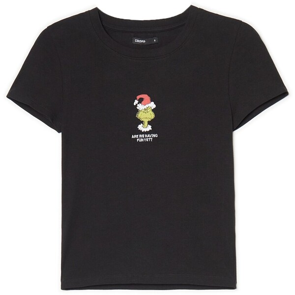 Cropp Świąteczna koszulka z motywem Grincha 2386W-99X