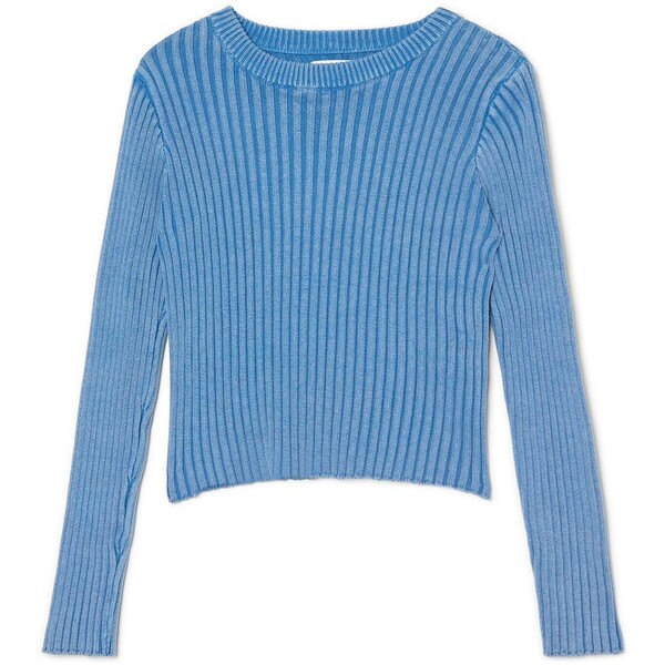 Cropp Niebieski bawełniany sweter 4235Y-55X