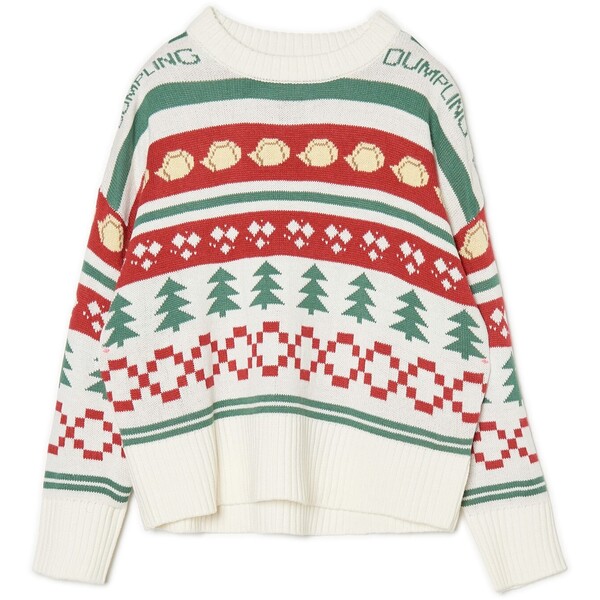 Cropp Sweter w świąteczne wzory 4801X-01X