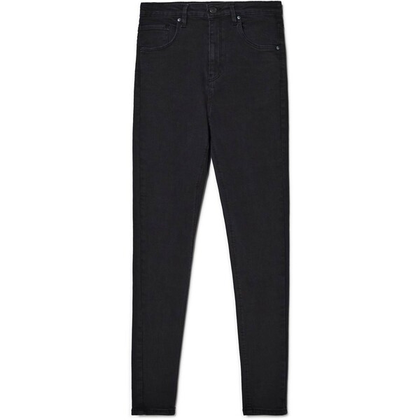 Cropp Czarne jeansy skinny high waist 3324W-99J