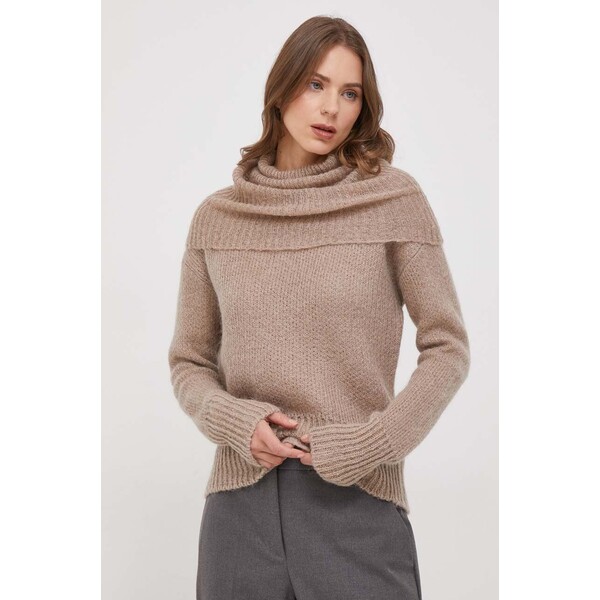 Sisley sweter z domieszką wełny 1242M201H.8K8