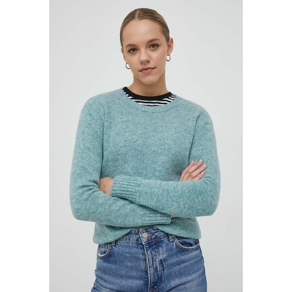 United Colors of Benetton sweter wełniany 103ME1N23.531.