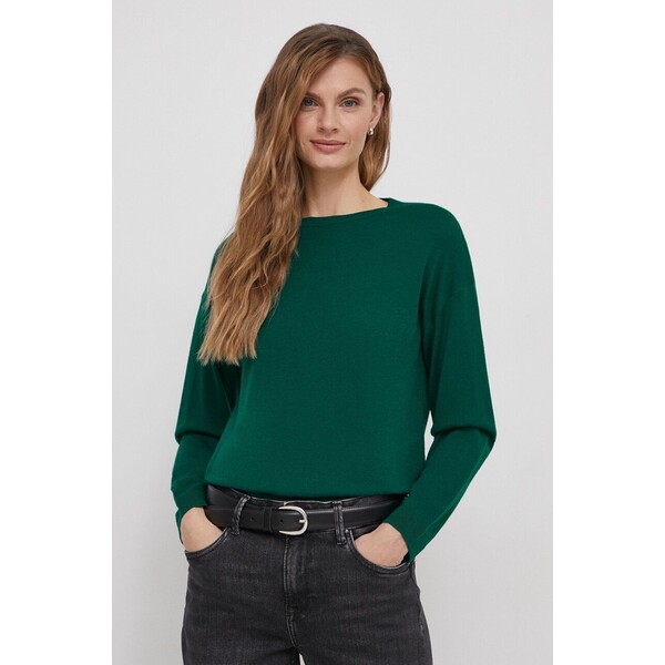 United Colors of Benetton sweter wełniany 11AHD10A4.7L1