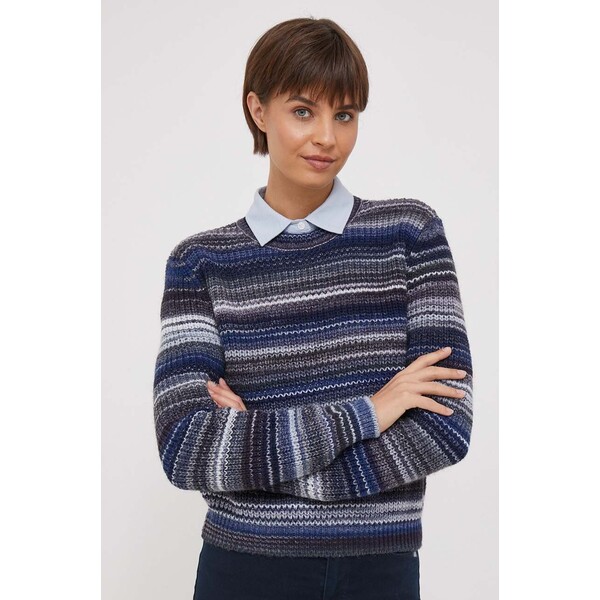 United Colors of Benetton sweter wełniany 105CD107O.852