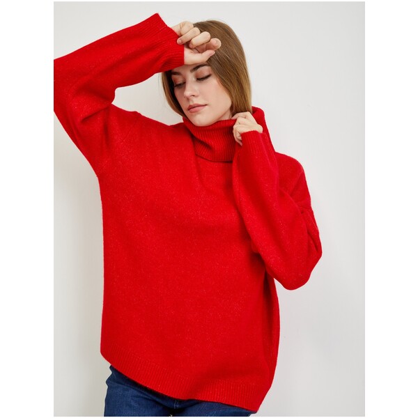 Orsay Czerwony sweter damski 507477-330000