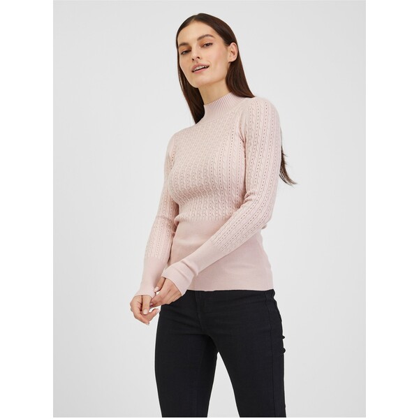 Orsay Jasnoróżowy sweter damski 507482-225000