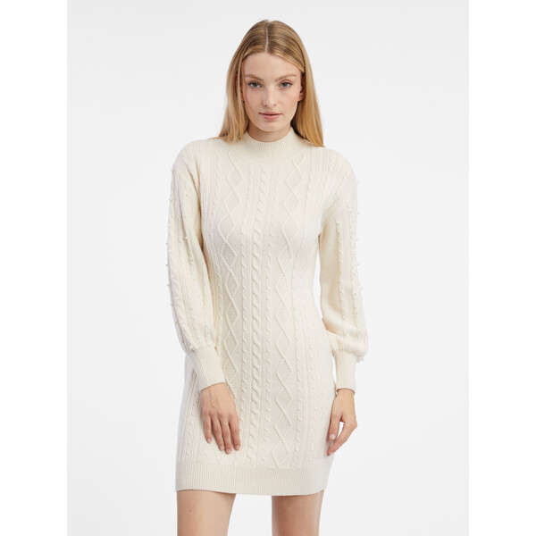 Orsay Kremowy sweter damski 530399037000
