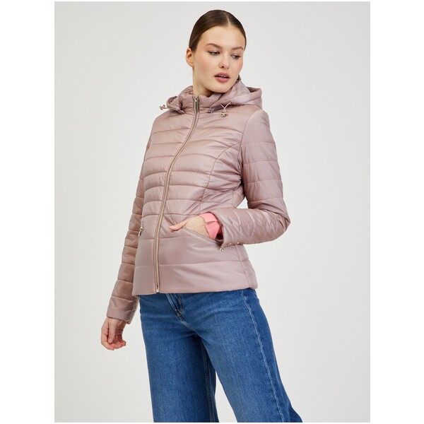 Orsay Różowa kurtka pikowana damska 809015-352000