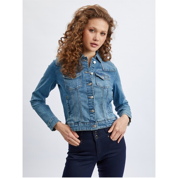 Orsay Niebieska kurtka jeansowa damska 821134-547000