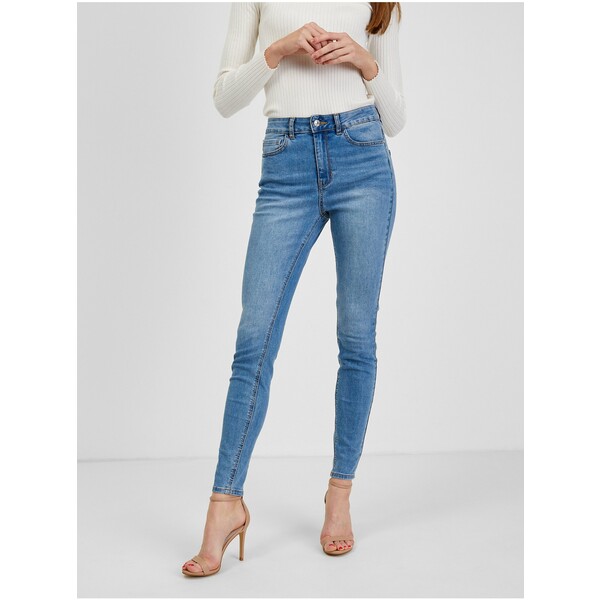 Orsay Jasnoniebieskie damskie jeansy skinny fit 311868-547000