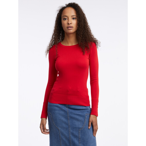 Orsay Czerwony sweter damski 507480318000