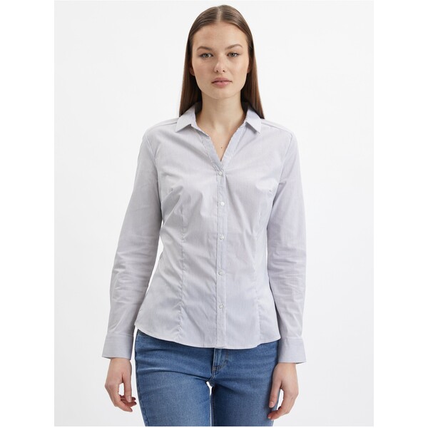 Orsay Niebiesko-biała koszula damska w paski 690222000000