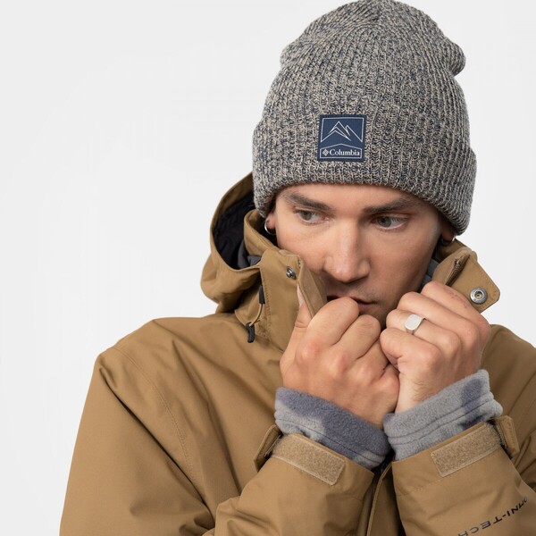 Czapka zimowa uniseks COLUMBIA Whirlibird Cuffed Beanie - beżowa