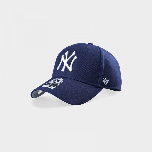 47 BRAND Czapka z daszkiem uniseks 47 Brand New York Yankees 47 MVP - granatowa