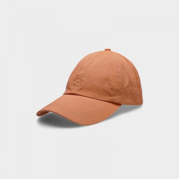 Outhorn Damska czapka z daszkiem OUTHORN OTHSS23ACABF074 - pomarańczowa