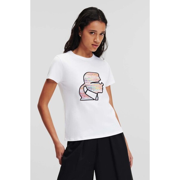 Karl Lagerfeld t-shirt bawełniany 235W1707