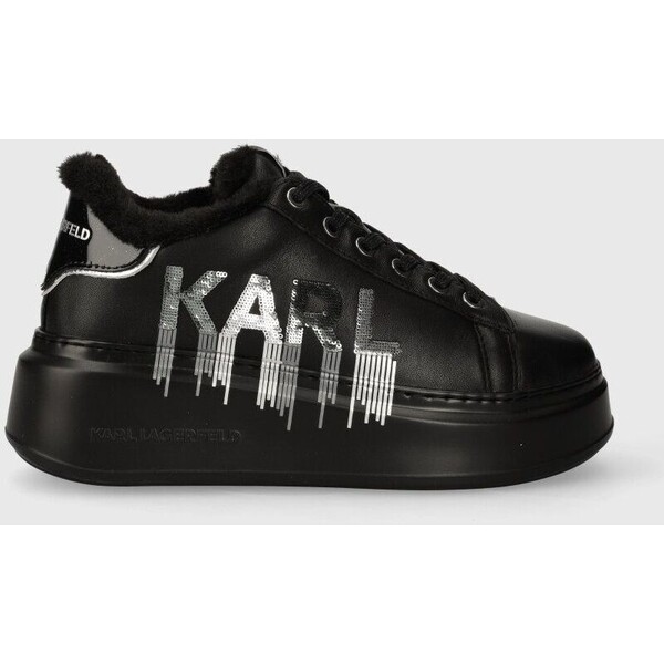 Karl Lagerfeld sneakersy skórzane ANAKAPRI KC KL63578.000
