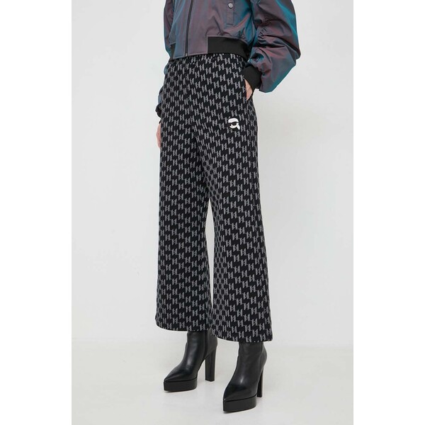 Karl Lagerfeld spodnie bawełniane 240W1052