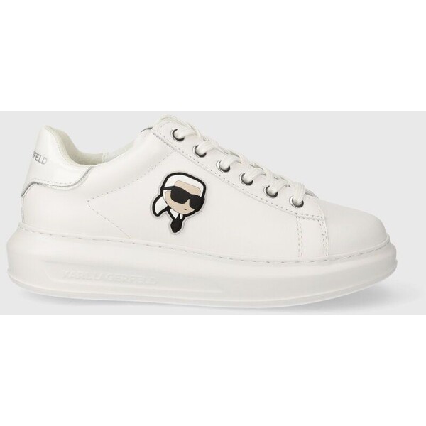 Karl Lagerfeld sneakersy skórzane KAPRI KL62530N.01W
