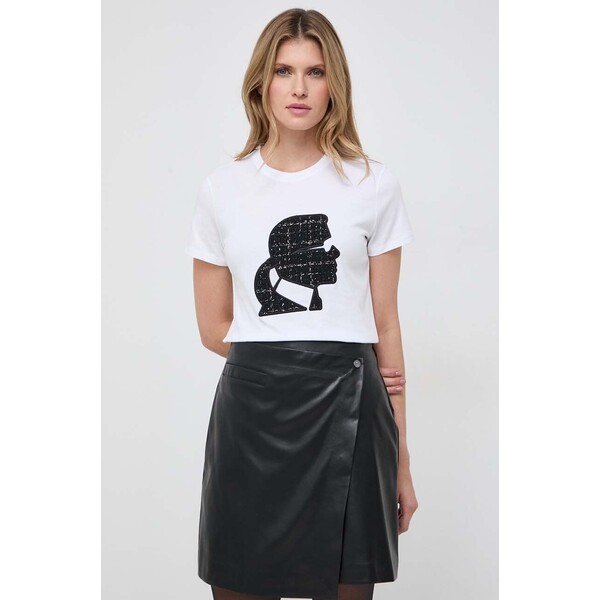 Karl Lagerfeld t-shirt bawełniany 240W1719