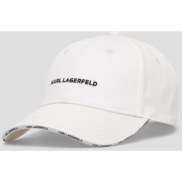 Karl Lagerfeld czapka z daszkiem bawełniana 240W3408